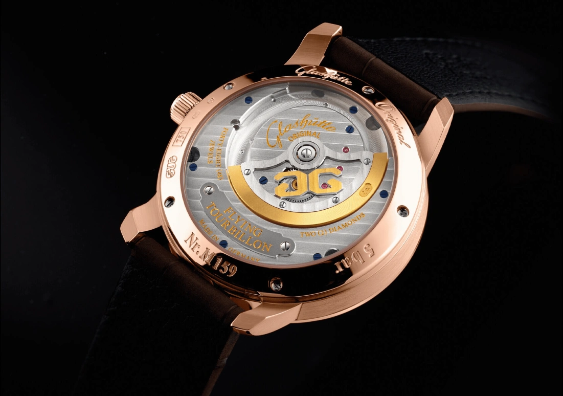 Glashütte Original,Pano 40mm,40mm,Red Gold,Silver,Automatic,Moonphase,Tourbillon Escapement,Big Date,1,1-93-02-05-05-04