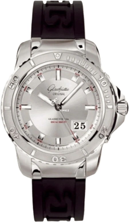 Glashütte Original,Spezialist 42mm,42mm,Stainless Steel,Silver,Grey,Automatic,Big Date,In-house Caliber,39,39-42-44-04-04