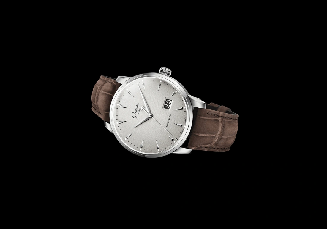 Glashütte Original,Senator 40mm,40mm,Stainless Steel,Grey,Automatic,Big Date,100hours,1,1-36-03-03-02-31