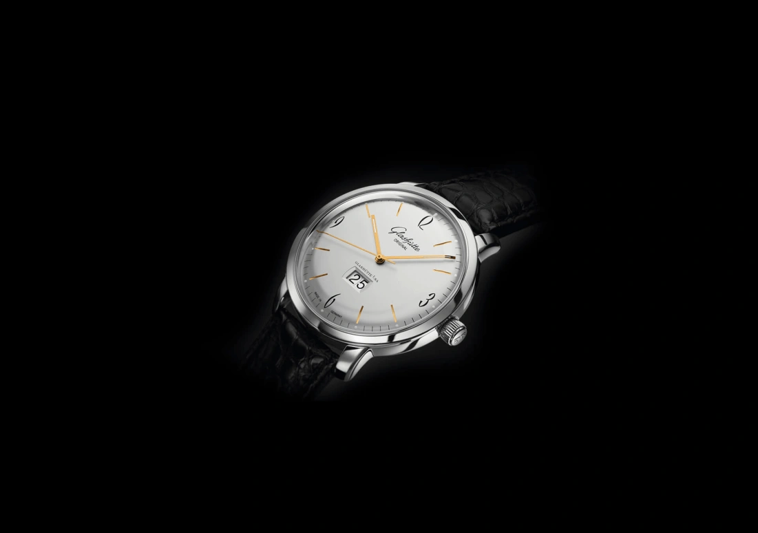 Glashütte Original,Sixties 42mm,42mm,Stainless Steel,Silver,Automatic,Big Date,40hours,2,2-39-47-01-02-04