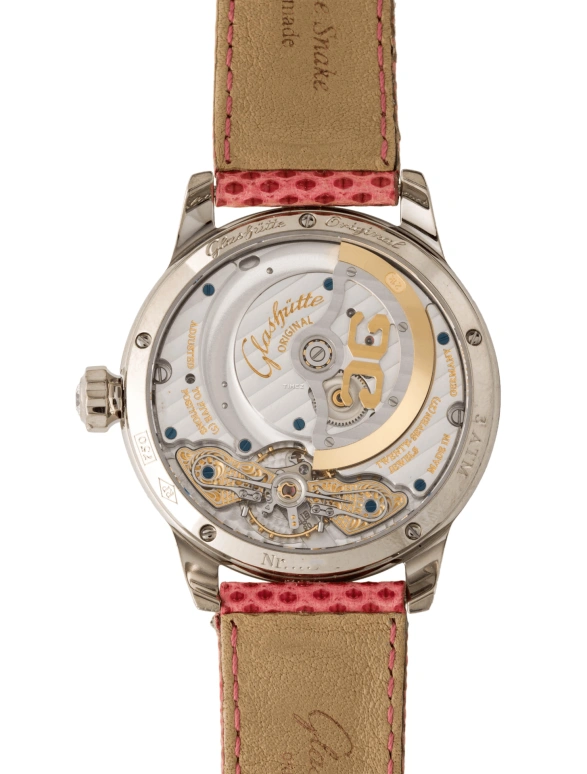 Glashütte Original,Star 39.40mm,39.40mm,White Gold,Pink,Automatic,In-house Caliber,Sapphire,Crystal Glass,1,1-90-00-04-04-04
