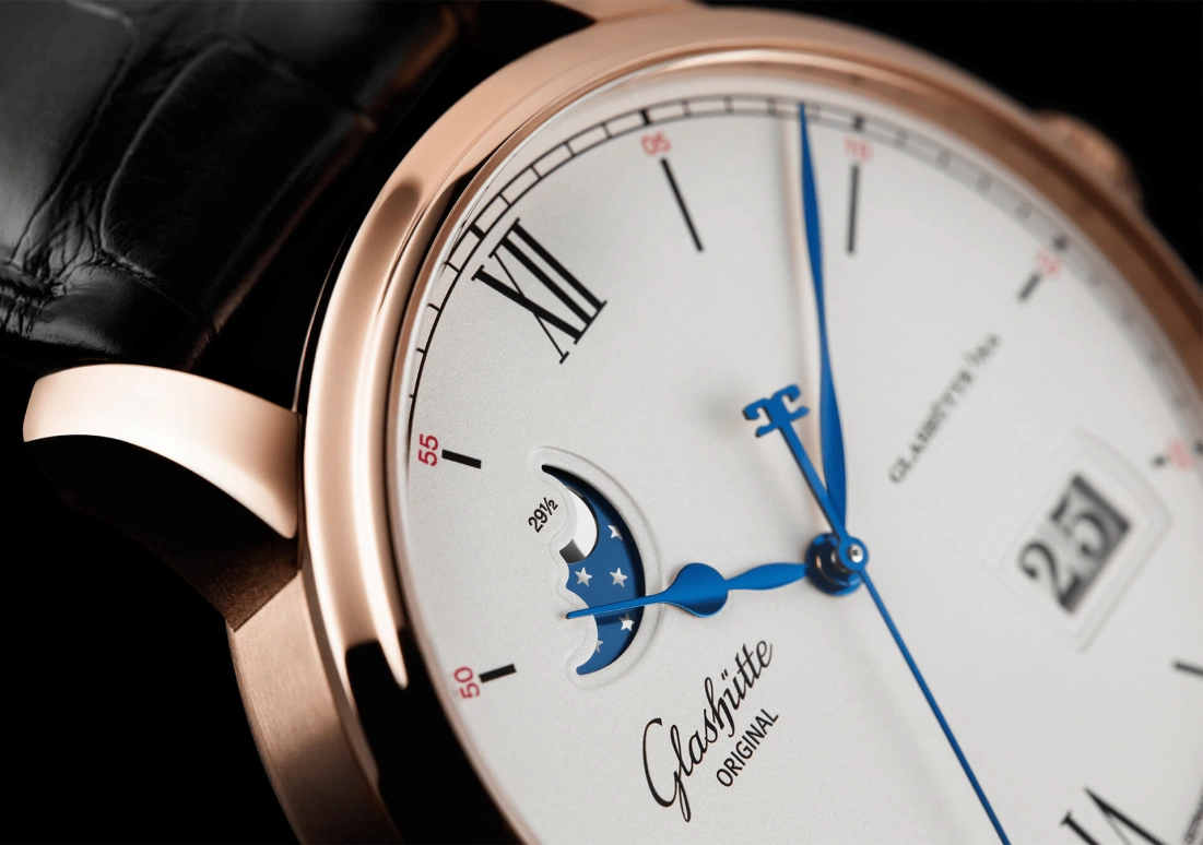 Glashütte Original,Senator 40mm,40mm,Red Gold,Red,White,Automatic,100hours,In-house Caliber,1,1-36-04-02-05-61