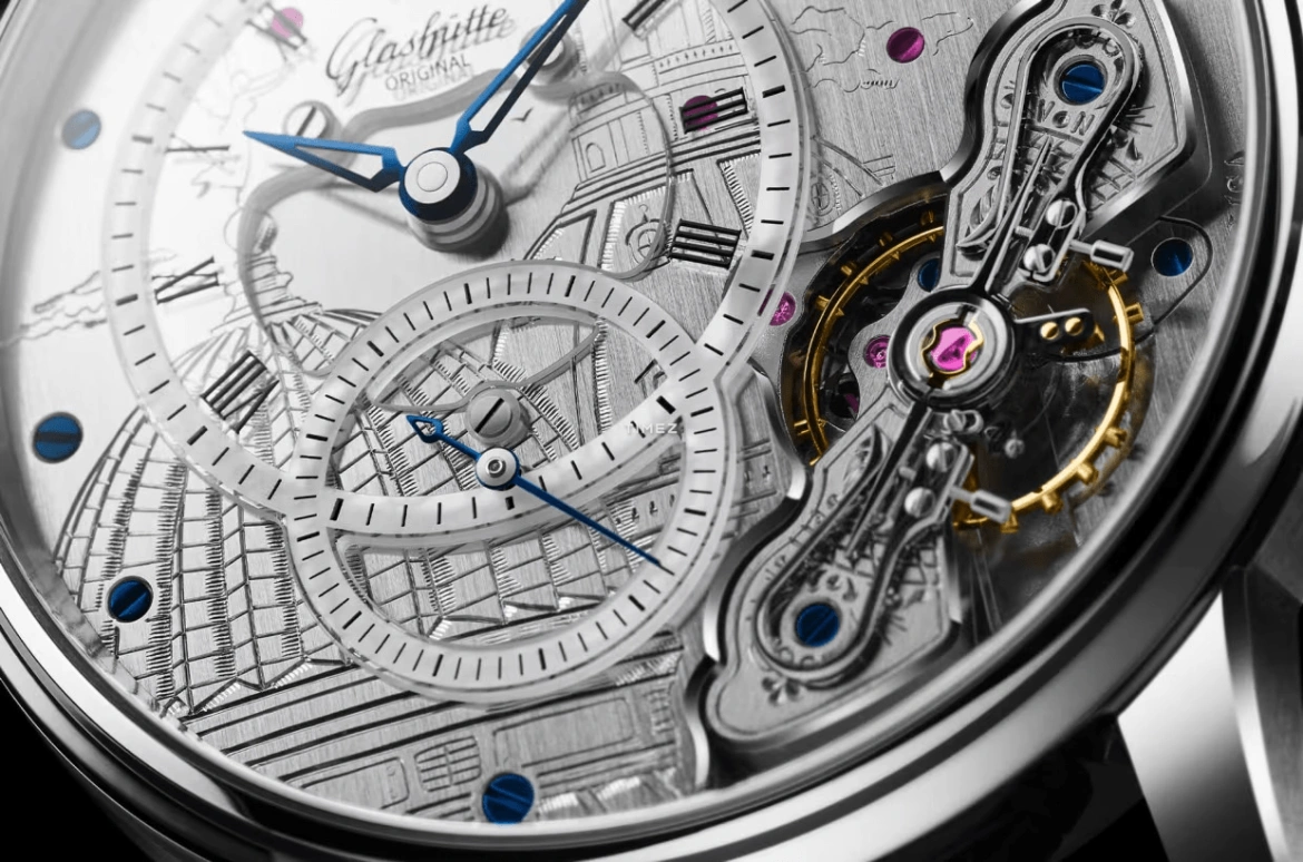 Glashütte Original,PanoMatic 42mm,42mm,Platinum,Grey,Automatic,Big Date,Sapphire,Crystal Glass,1,1-91-03-01-03-61