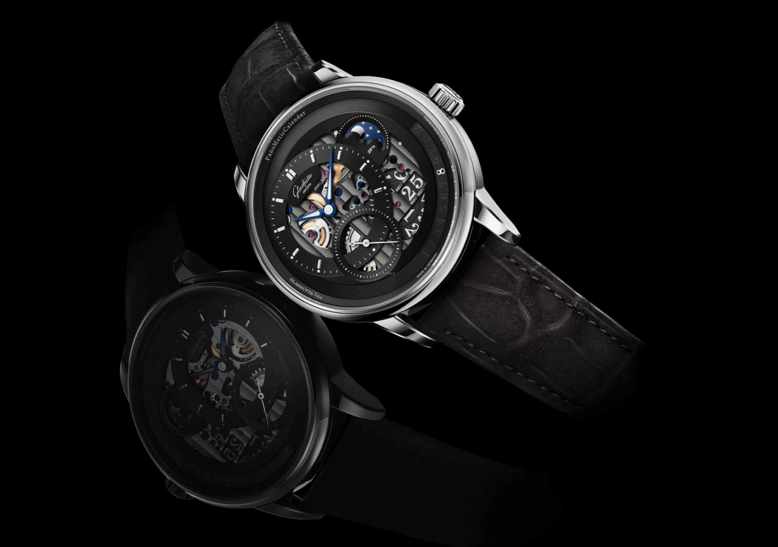 Glashütte Original,PanoMatic 42mm,42mm,Platinum,Luminous,Black,Automatic,100hours,In-house Caliber,1,1-92-10-01-03-62