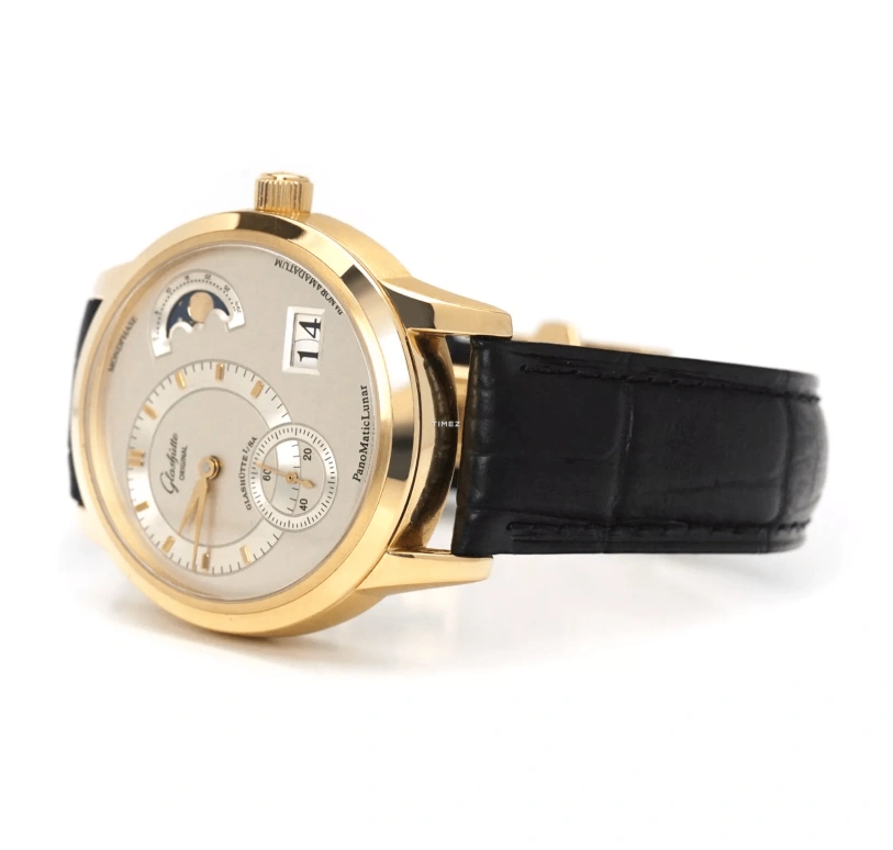 Glashütte Original,PanoMatic 39.30mm,39.30mm,Rose Gold,Silver,Automatic,Moonphase,Big Date,90,90-02-01-01-04