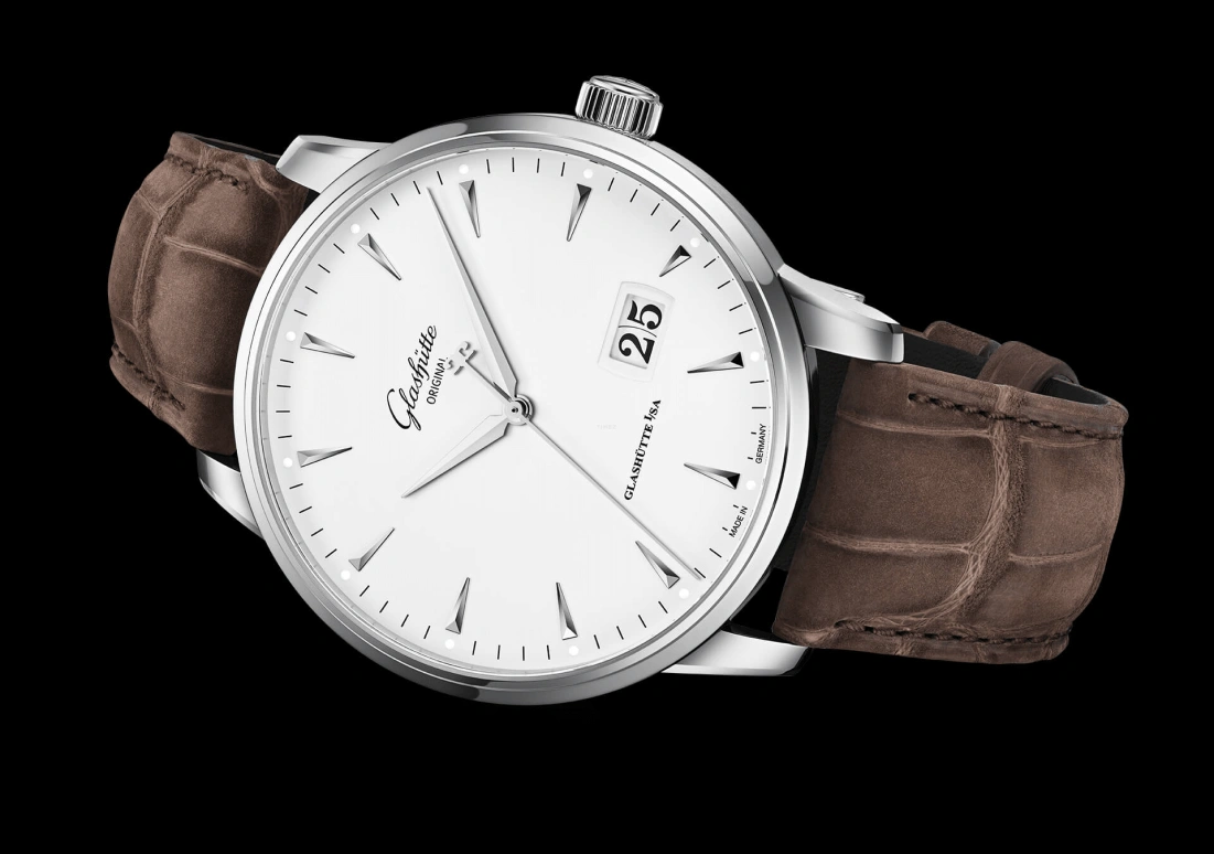 Glashütte Original,Senator 42mm,42mm,Stainless Steel,Luminous,White,Automatic,100hours,In-house Caliber,1,1-36-03-05-02-71