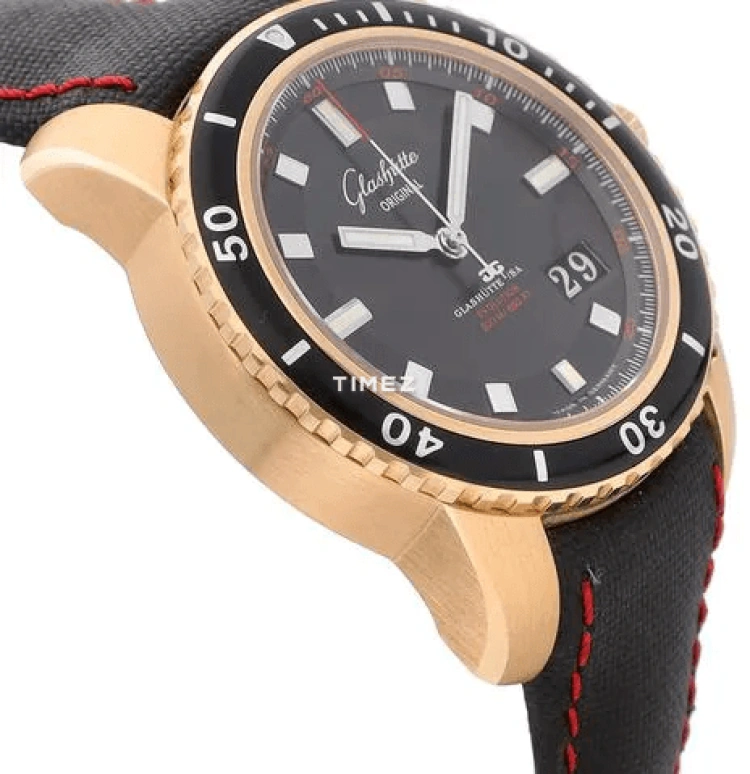 Glashütte Original,Spezialist 42mm,42mm,Rose Gold,Black,Automatic,Big Date,In-house Caliber,39,39-42-43-61-03