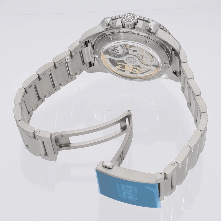 Glashütte Original,SeaQ 43.20mm,43.20mm,Stainless Steel,Blue,Automatic,Chronograph,Flyback,Big Date,1,1-37-23-02-81-70