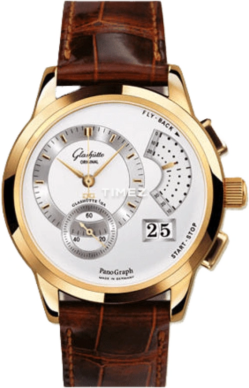 Glashütte Original,Pano 39.40mm,39.40mm,Rose Gold,In-house Caliber,Sapphire,Crystal Glass,61,61-01-01-01-04