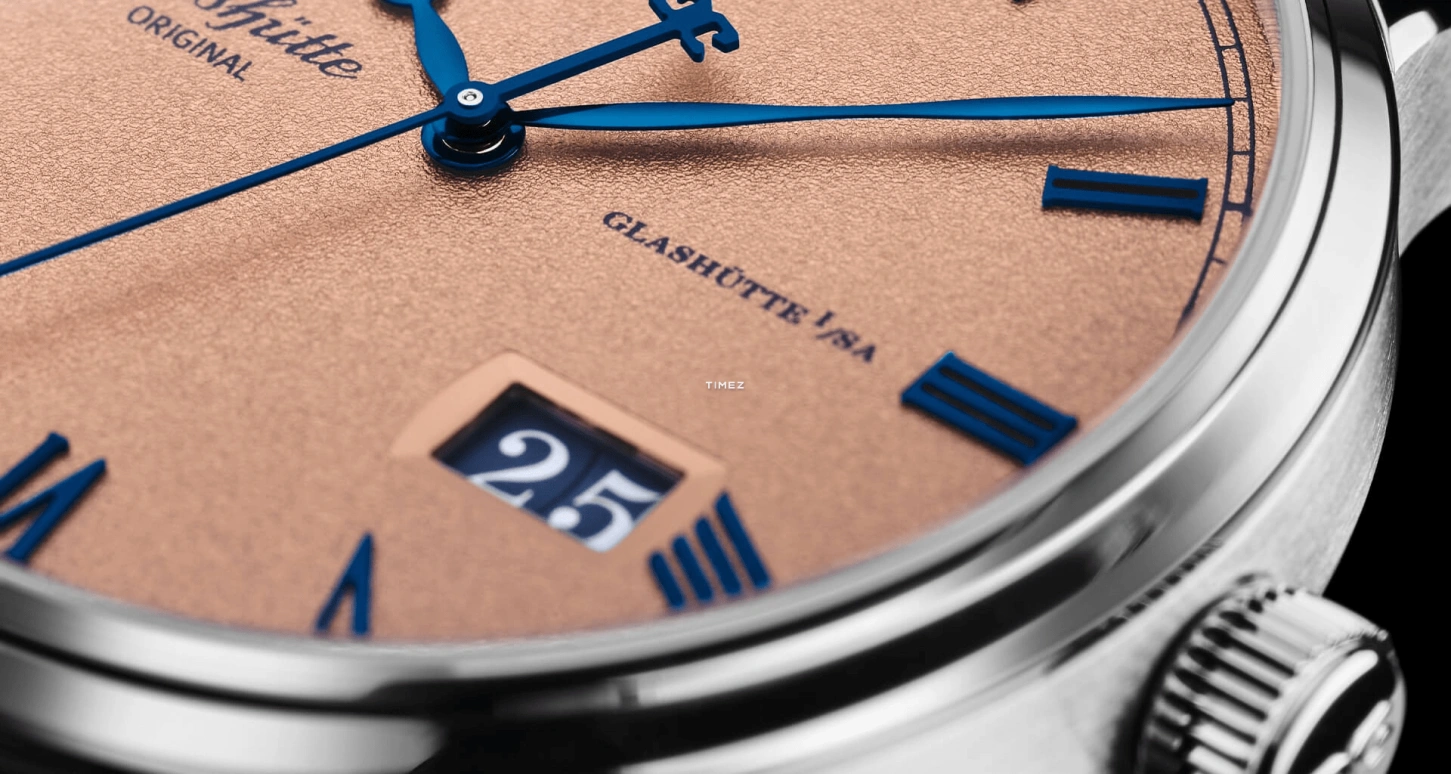 Glashütte Original,Senator 40mm,40mm,Stainless Steel,Salmon,Automatic,Moonphase,Big Date,1,1-36-24-04-02-64