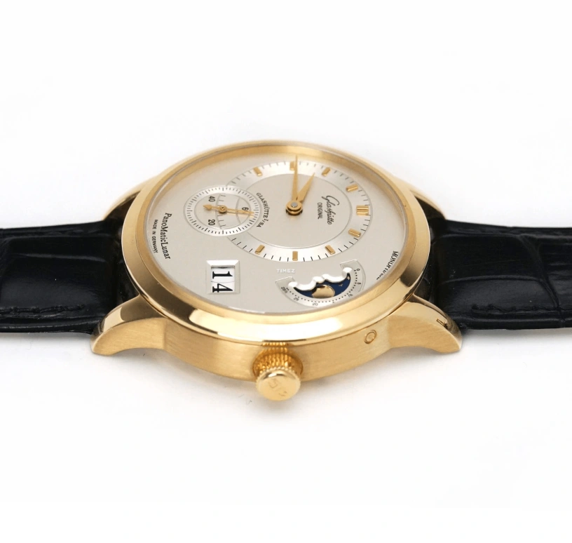 Glashütte Original,PanoMatic 39.30mm,39.30mm,Rose Gold,Silver,Automatic,Moonphase,Big Date,90,90-02-01-01-04