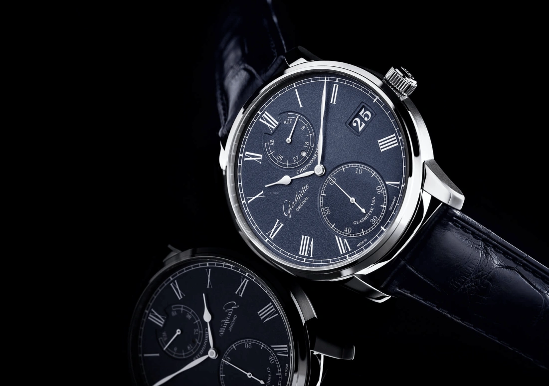 Glashütte Original,Senator 42mm,42mm,White Gold,Blue,Handwound,Power Reserve Indicator,Big Date,1,1-58-01-05-34-30