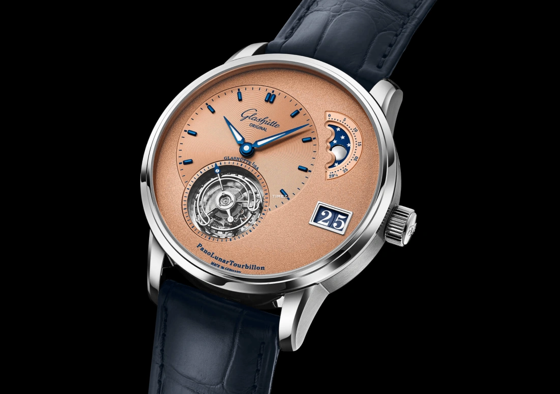 Glashütte Original,Pano 40mm,40mm,Platinum,Salmon,Automatic,Moonphase,Tourbillon,Big Date,1,1-93-03-01-03-61