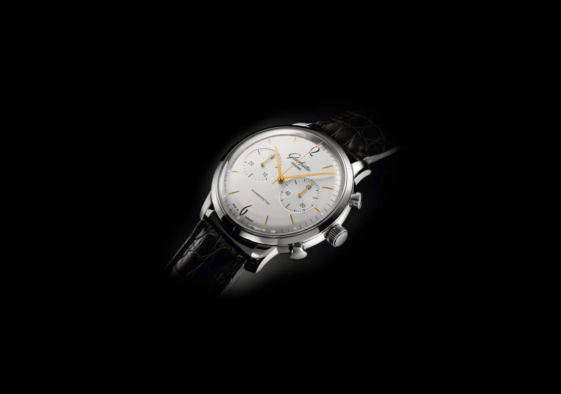 Glashütte Original,Sixties 41.35mm,41.35mm,Stainless Steel,Silver,Automatic,Chronograph,Big Date,1,1-39-34-03-22-04