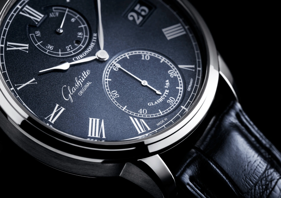 Glashütte Original,Senator 42mm,42mm,White Gold,Blue,Handwound,Power Reserve Indicator,Big Date,1,1-58-01-05-34-30