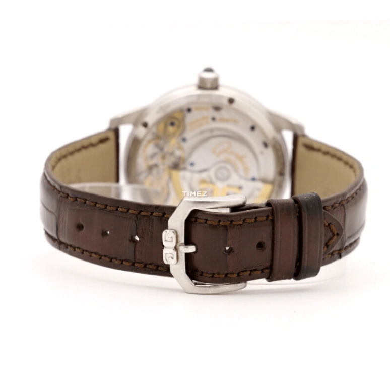 Glashütte Original,Pano 39mm,39mm,Platinum,Black,Automatic,Day,Dule Time,90,90-04-05-13-04
