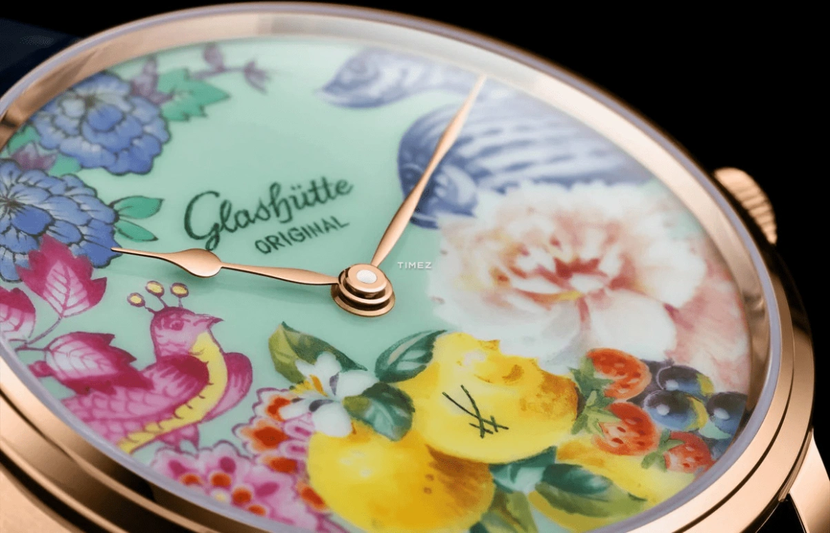 Glashütte Original,Senator 40mm,40mm,Red Gold,Multi-Color,Green,Automatic,100hours,In-house Caliber,1,1-36-16-01-05-01