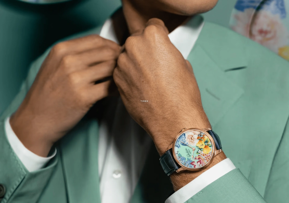 Glashütte Original,Senator 40mm,40mm,Red Gold,Multi-Color,Green,Automatic,100hours,In-house Caliber,1,1-36-16-01-05-01