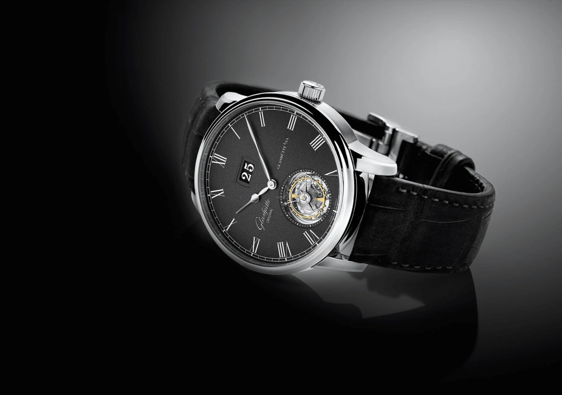 Glashütte Original,Senator 42mm,42mm,White Gold,Grey,Automatic,Tourbillon Escapement,Big Date,1,1-94-03-04-04-04