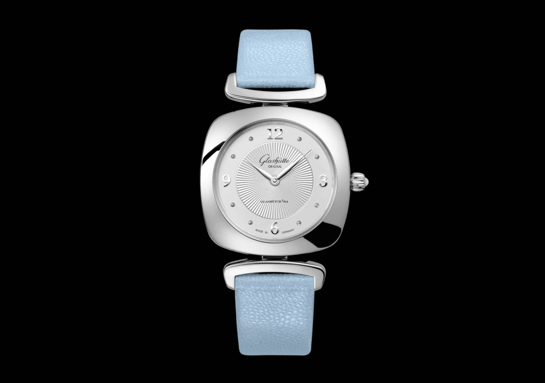 Glashütte Original,Pavonina 31mm,31mm,Stainless Steel,Silver,Quartz,Day,35712hours,1,1-03-02-10-02-34
