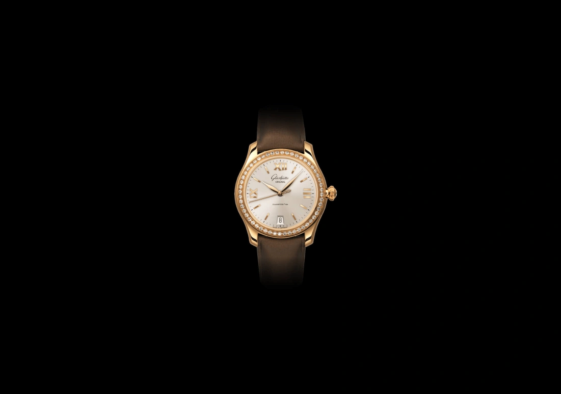 Glashütte Original,Lady Serenade 36mm,36mm,Red Gold,Silver,Automatic,Date,40hours,1,1-39-22-04-11-04