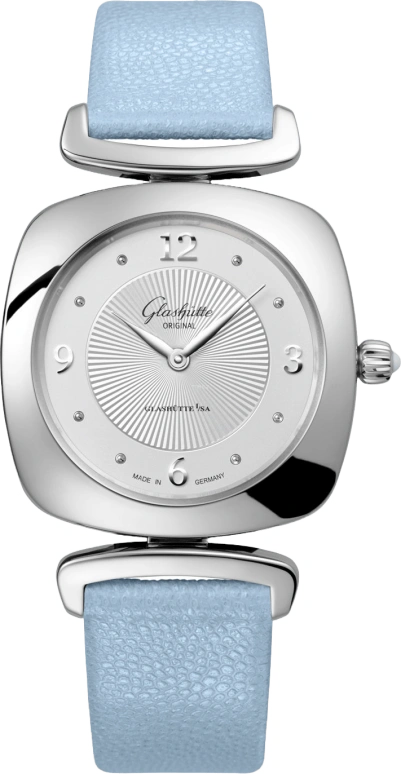 Glashütte Original,Pavonina 31mm,31mm,Stainless Steel,Silver,Quartz,Day,35712hours,1,1-03-02-10-02-34