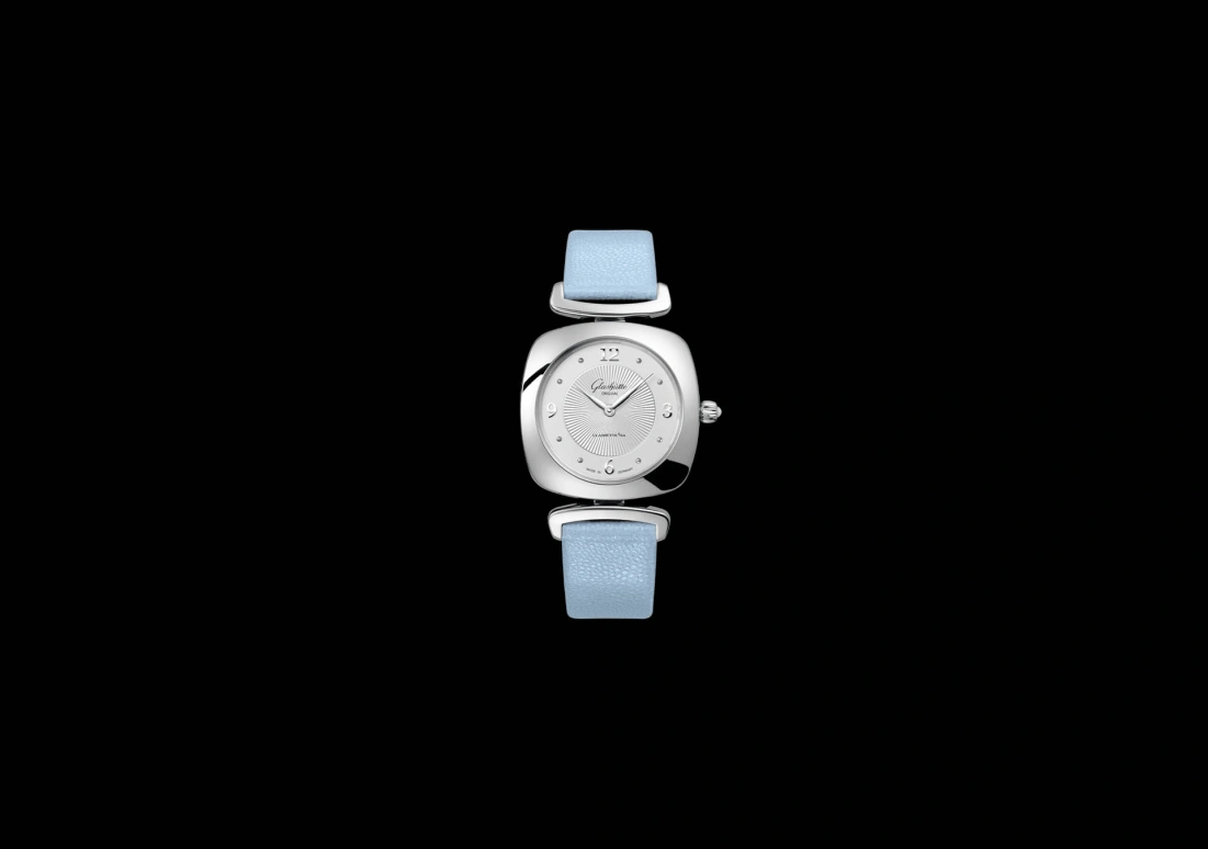 Glashütte Original,Pavonina 31mm,31mm,Stainless Steel,Silver,Quartz,Day,35712hours,1,1-03-02-10-02-34