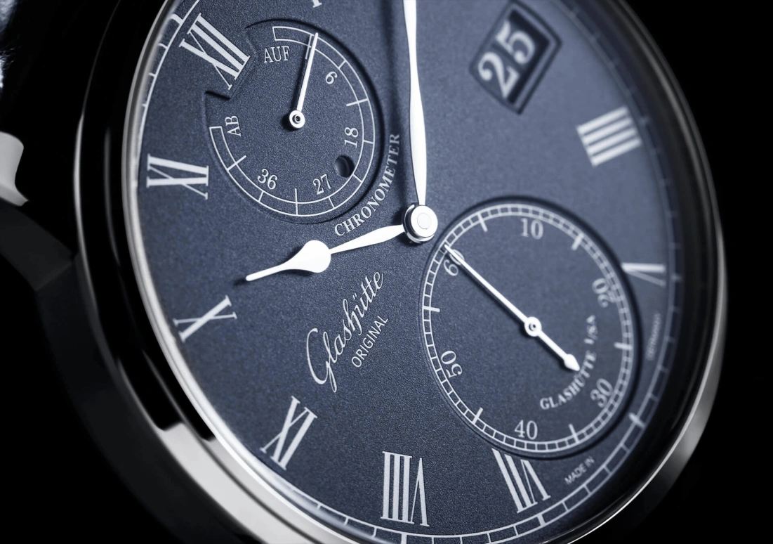 Glashütte Original,Senator 42mm,42mm,White Gold,Blue,Handwound,Power Reserve Indicator,Big Date,1,1-58-01-05-34-30