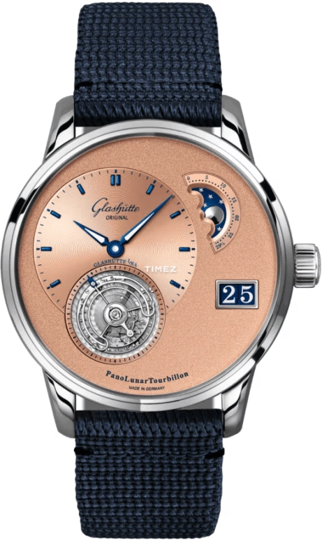 Glashütte Original,Pano 40mm,40mm,Platinum,Salmon,Automatic,Moonphase,Tourbillon,Big Date,1,1-93-03-01-03-64