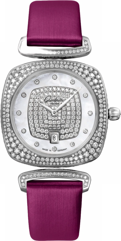 Glashütte Original,Pavonina 31mm,31mm,White Gold,White,Quartz,Date,35712hours,1,1-03-01-05-34-30