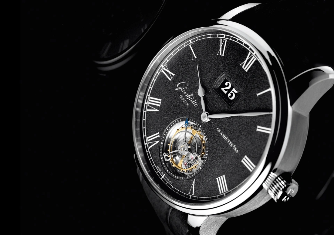 Glashütte Original,Senator 42mm,42mm,White Gold,Grey,Automatic,Tourbillon Escapement,Big Date,1,1-94-03-04-04-04