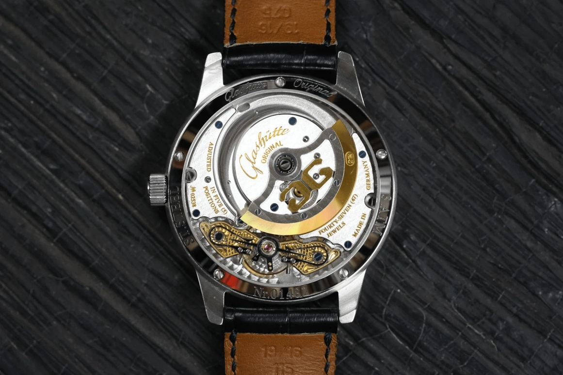 Glashütte Original,Pano 39.30mm,39.30mm,Stainless Steel,Silver White,Automatic,Moonphase,Big Date,90,90-02-05-02-04