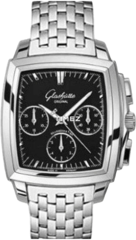 Glashütte Original,Senator 36.30x40mm,36.30x40mm,Stainless Steel,Black,In-house Caliber,Sapphire,Crystal Glass,39,39-31-54-52-14