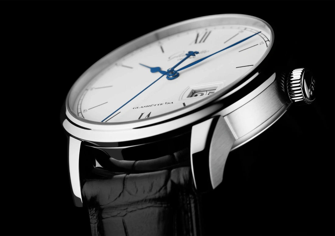 Glashütte Original,Senator 40mm,40mm,Stainless Steel,White,Automatic,100hours,In-house Caliber,1,1-36-03-01-02-64
