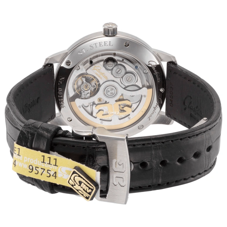 Glashütte Original,Senator 42mm,42mm,Stainless Steel,Blue,Automatic,100hours,In-house Caliber,1,1-36-01-04-02-30