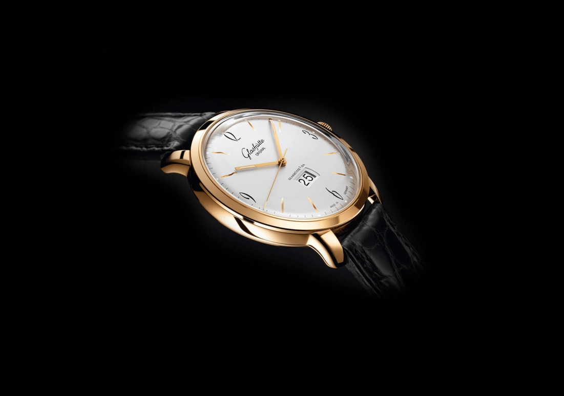 Glashütte Original,Sixties 42mm,42mm,Rose Gold,Silver,Automatic,Big Date,40hours,2,2-39-47-01-01-04
