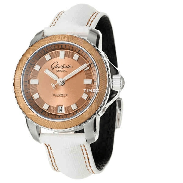 Glashütte Original,Sport Evolution 37mm,37mm,Stainless Steel,Coffee,Automatic,Day,40hours,39,39-21-01-02-04