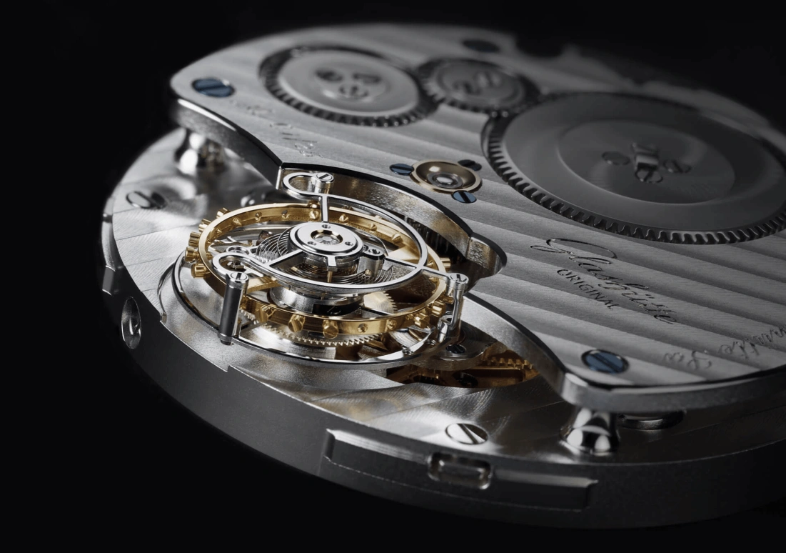 Glashütte Original,Senator 40mm,40mm,Rose Gold,Silver,Handwound,Tourbillon Escapement,100hours,1,1-54-01-01-01-01