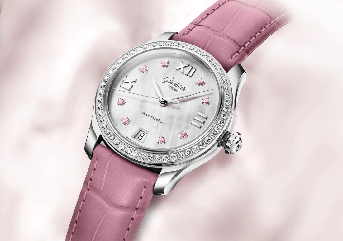 Glashütte Original,Lady Serenade 36mm,36mm,Stainless Steel,White,Automatic,Date,40hours,1,1-39-22-21-22-44