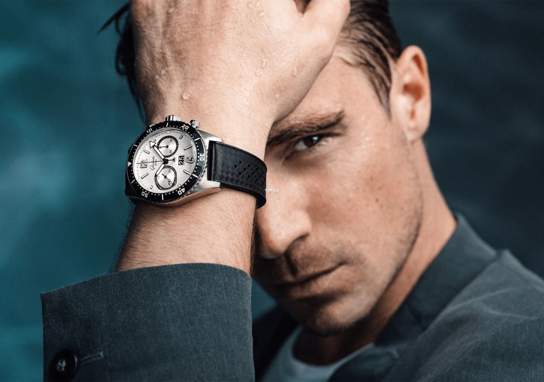 Glashütte Original,SeaQ 43.20mm,43.20mm,Stainless Steel,White,Automatic,Chronograph,Flyback,Big Date,1,1-37-23-03-80-34