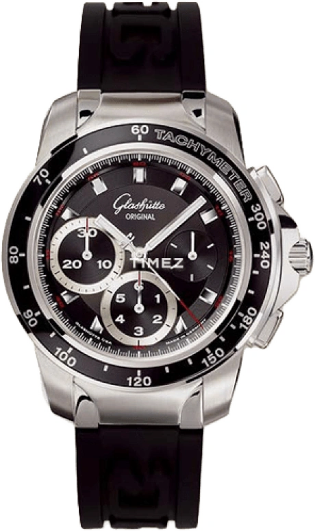 Glashütte Original,Spezialist 42mm,42mm,Stainless Steel,Black,In-house Caliber,Sapphire,Crystal Glass,39,39-31-43-03-04