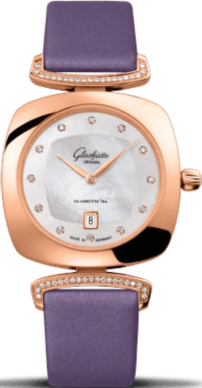 Glashütte Original,Pavonina 31mm,31mm,Red Gold,White,Quartz,Day,35712hours,1,1-03-01-08-05-02