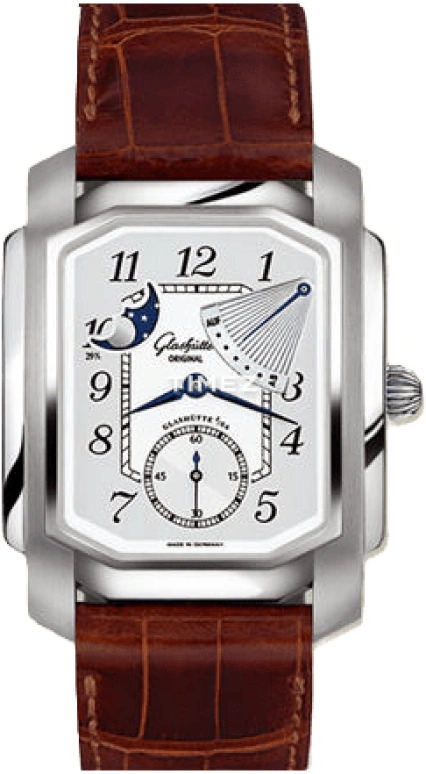 Glashütte Original,Senator 37.50x34.50mm,37.50x34.50mm,Stainless Steel,In-house Caliber,Sapphire,Crystal Glass,Open,42,42-03-01-01-04