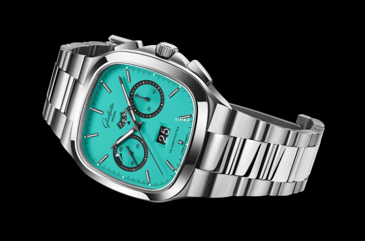 Glashütte Original,Seventies 40x40mm,40x40mm,Stainless Steel,Blue,Automatic,Chronograph,Power Reserve Indicator,Flyback,Big Date,70hours,In-house Caliber,1,1-37-02-16-02-70