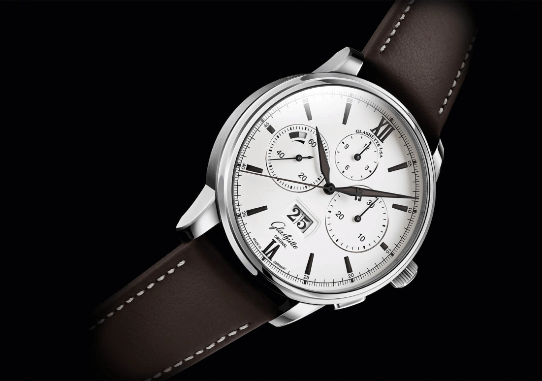 Glashütte Original,Senator 42mm,42mm,Stainless Steel,Luminous,White,Black,Automatic,70hours,In-house Caliber,1,1-37-01-05-02-71