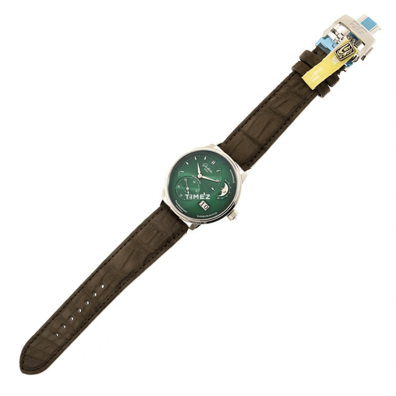 Glashütte Original,PanoMatic 40mm,40mm,Stainless Steel,Green,Automatic,Moonphase,Big Date,1,1-90-02-13-32-51