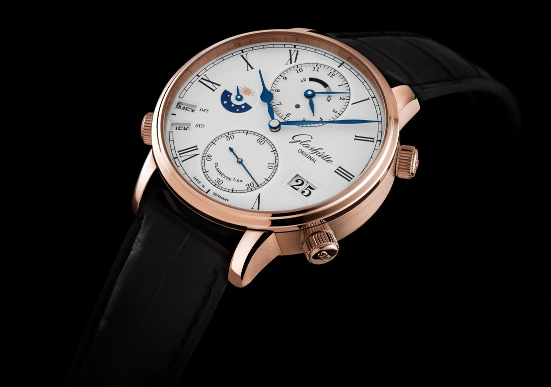 Glashütte Original,Senator 44mm,44mm,Red Gold,White,Automatic,72hours,In-house Caliber,1,1-89-02-01-05-61