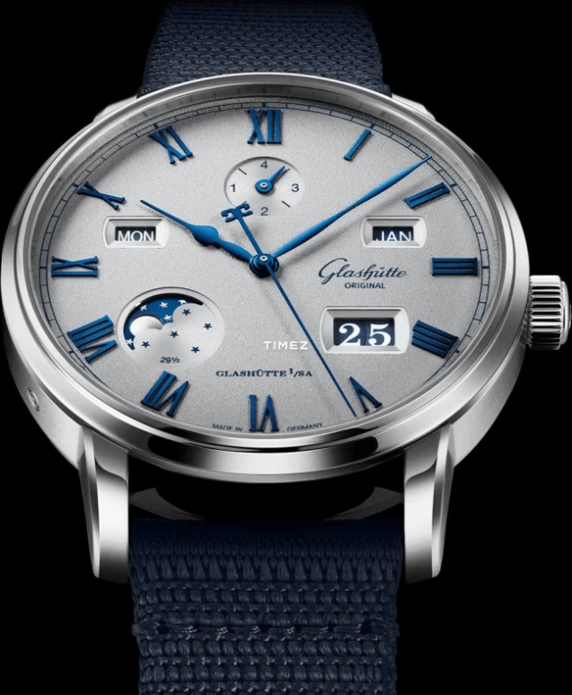 Glashütte Original,Other 42mm,42mm,Stainless Steel,Grey,Automatic,Moonphase,Perpetual Calendar,Leap Year,Month,Sapphire,Crystal Glass,Round,1,1-36-12-03-02-64