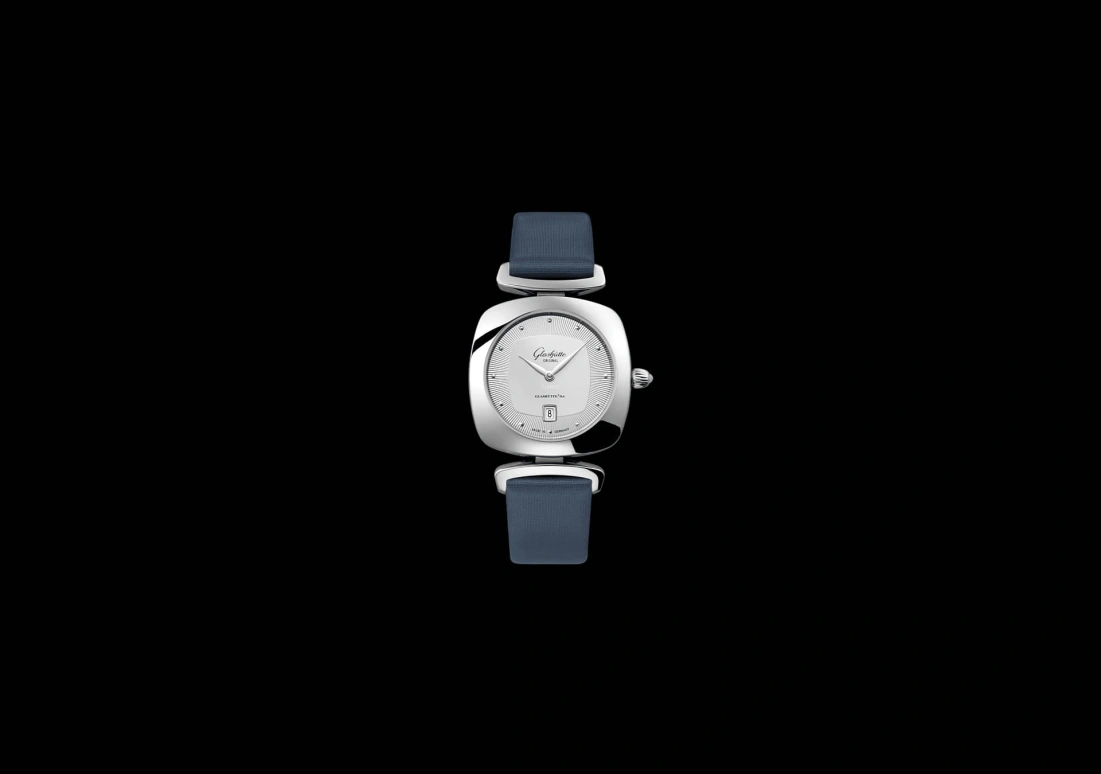 Glashütte Original,Pavonina 31mm,31mm,Stainless Steel,Silver,Quartz,Date,35712hours,1,1-03-01-15-02-34
