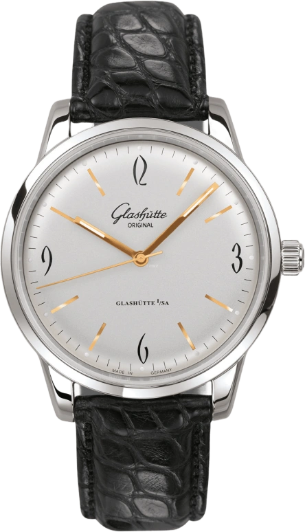 Glashütte Original,Sixties 39mm,39mm,Stainless Steel,Silver,Automatic,40hours,In-house Caliber,1,1-39-52-01-02-04